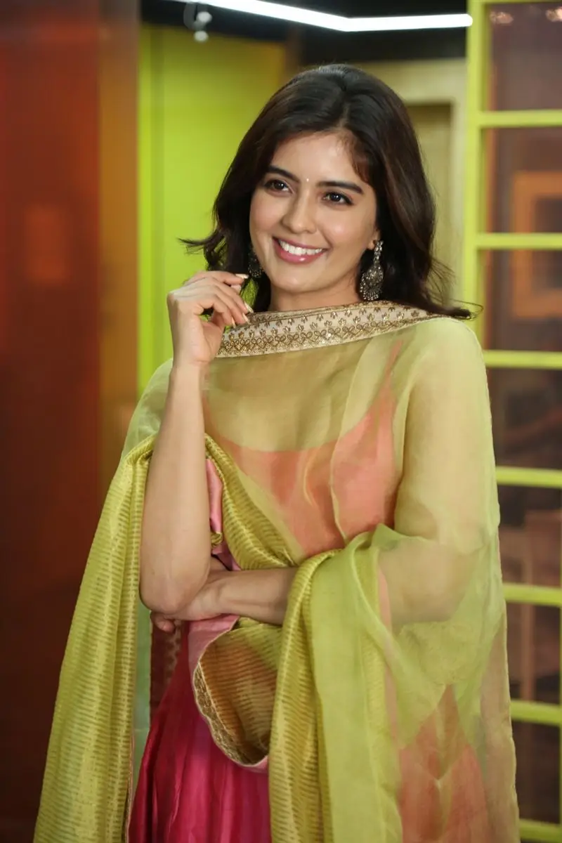 TELUGU ACTRESS AMRITHA AIYER AT HANUMAN MOVIE INTERVIEW 8